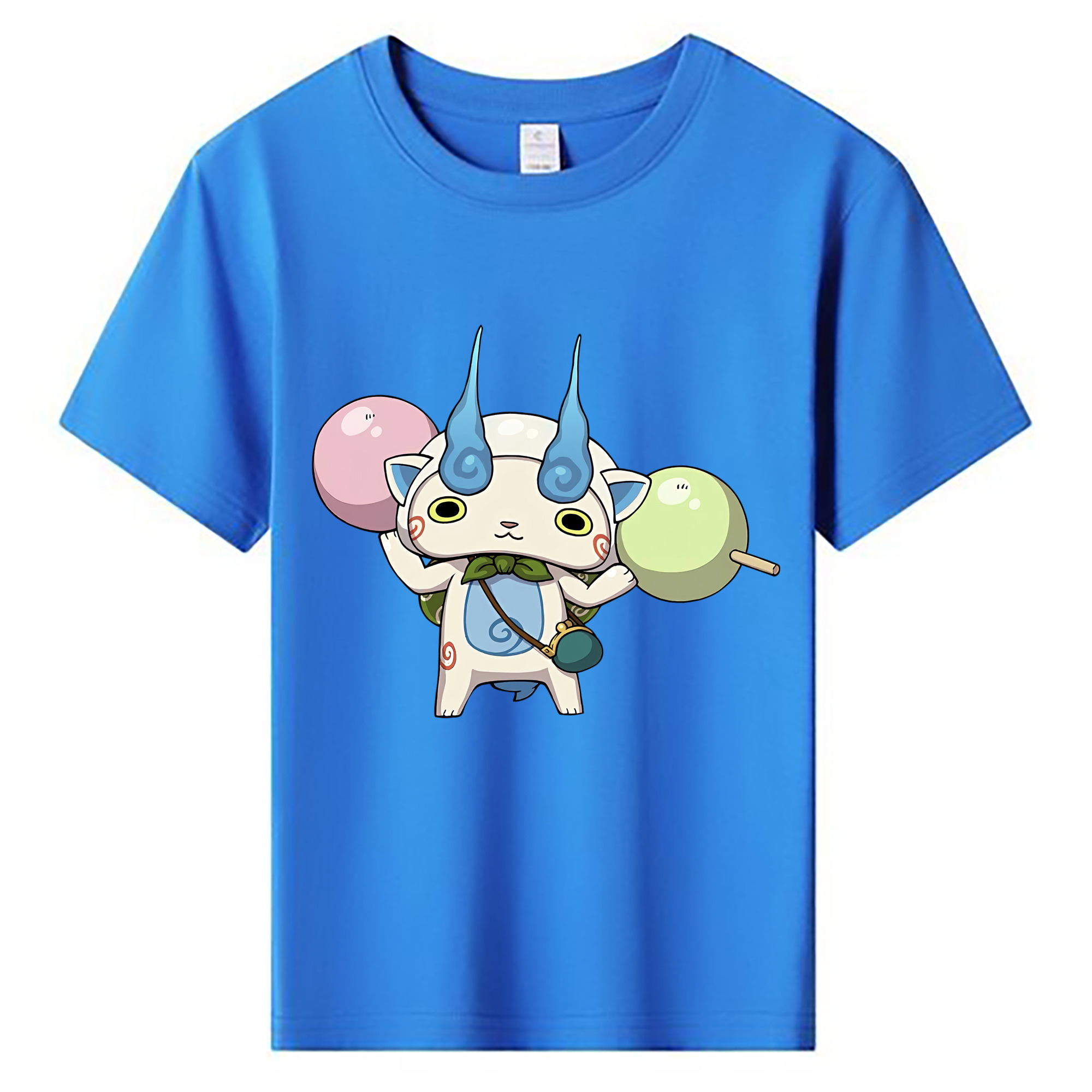 （画像用） 妖怪ウォッチ Yo-kai Watch 綿100％キッズTシャツ（フロントプリント）